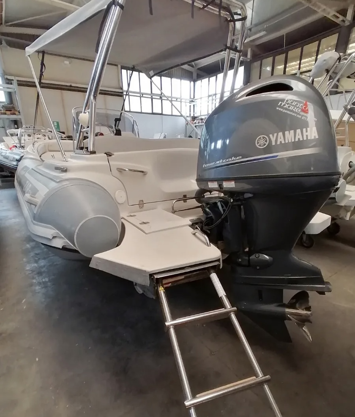 <<< VENDUTO >>> ZAR 53 CLASSIC GREY + YAMAHA 130HP TUTTO 2018<br><a href=dettaglio.aspx?Id=156 >VAI ALLA SCHEDA</a>